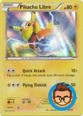 Pikachu Libre - 30/30 - XY Trainer Kit: Pikachu Libre & Suicune (Pikachu Libre)